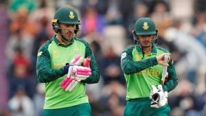 File image of Faf du Plessis, Quinton de Kock(Action Images via Reuters) File image of Faf du Plessis, Quinton de Kock(Action Images via Reuters)
