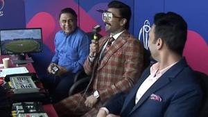Ranveer Singh turns commentator for the India Pakistan match in World Cup 2019. Ranveer Singh turns commentator for the India Pakistan match in World Cup 2019.