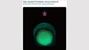 So far in ICC Cricket World Cup 2019 journey, India remains unbeaten.(Twitter/@MumbaiPolice) So far in ICC Cricket World Cup 2019 journey, India remains unbeaten.(Twitter/@MumbaiPolice)