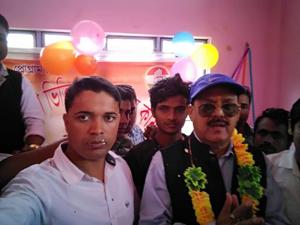 Former minister and veteran Congress leader from Barak Valley Gautam Roy was suspended by the party for distributing sweets after a BJP candidate won from the Karimganj Lok Sabha seat .(FACEBOOK) Former minister and veteran Congress leader from Barak Valley Gautam Roy was suspended by the party for distributing sweets after a BJP candidate won from the Karimganj Lok Sabha seat .(FACEBOOK)