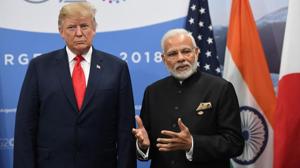 India on Saturday announced a hike in customs duties on as many as 28 US products, including almond, pulses and walnut, in response to higher tariffs imposed by Washington on Indian products like steel and aluminium.(AFP File Photo) India on Saturday announced a hike in customs duties on as many as 28 US products, including almond, pulses and walnut, in response to higher tariffs imposed by Washington on Indian products like steel and aluminium.(AFP File Photo)