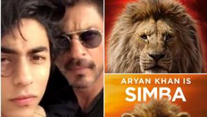 Aryan Khan is Simba, Shah Rukh Khan is Mufasa in the Hindi version of Disney’s upcoming Lion King remake. Aryan Khan is Simba, Shah Rukh Khan is Mufasa in the Hindi version of Disney’s upcoming Lion King remake.