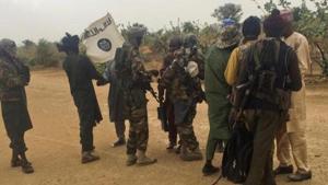 Thirty people were killed late Sunday in a triple suicide bombing in northeast Nigeria, emergency services reported.(HT File Photo) Thirty people were killed late Sunday in a triple suicide bombing in northeast Nigeria, emergency services reported.(HT File Photo)