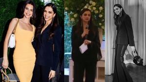 Deepika Padukone met Kendall Jenner in New York. Deepika Padukone met Kendall Jenner in New York.