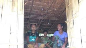 In November 2017, as fighting raged between the Arakan Army and the Myanmar military, 1500 Rakhine Buddhist refugees crossed over to Mizoram. (Sadiq Naqvi/HT photos) In November 2017, as fighting raged between the Arakan Army and the Myanmar military, 1500 Rakhine Buddhist refugees crossed over to Mizoram. (Sadiq Naqvi/HT photos)
