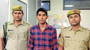 The police on Monday arrested an alleged gangster, accused of being involved in at least three dozen cases of ATM thefts, vehicle thefts, snatching, loot and robbery, among other crimes.(Sourced) The police on Monday arrested an alleged gangster, accused of being involved in at least three dozen cases of ATM thefts, vehicle thefts, snatching, loot and robbery, among other crimes.(Sourced)