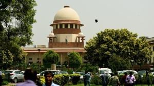 Gujarat Congress leader Paresh Dhanani has filed the petition in the Supreme Court seeking quashing of the notification for holding simultaneous by-elections to the two seats Union ministers Amit Shah and Smriti Irani have vacated.(Amal KS/HT PHOTO) Gujarat Congress leader Paresh Dhanani has filed the petition in the Supreme Court seeking quashing of the notification for holding simultaneous by-elections to the two seats Union ministers Amit Shah and Smriti Irani have vacated.(Amal KS/HT PHOTO)