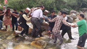 The private bus fell into the over 500-metre-deep nullah near the Dhoth Morh in Banjar tehsil of the district, Kullu Superintendent of Police Shalini Agnihotri said. The private bus fell into the over 500-metre-deep nullah near the Dhoth Morh in Banjar tehsil of the district, Kullu Superintendent of Police Shalini Agnihotri said.