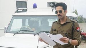Ayushmann Khurrana in a still from his new film, Article 15. Ayushmann Khurrana in a still from his new film, Article 15.