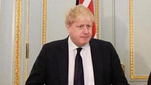 Johnson finishing one of the final two candidates was a certainty after he polled over 100 votes in previous rounds.(AFP PHOTO) Johnson finishing one of the final two candidates was a certainty after he polled over 100 votes in previous rounds.(AFP PHOTO)