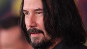 Canadian-US actor Keanu Reeves arrives for the world premiere of Toy Story 4 at El Capitan theatre in Hollywood.(AFP) Canadian-US actor Keanu Reeves arrives for the world premiere of Toy Story 4 at El Capitan theatre in Hollywood.(AFP)