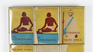 Mahatma Gandhi’s books -The Story of My Experiments with Truth: Volumes I and II - are being auctioned.(Saffronart) Mahatma Gandhi’s books -The Story of My Experiments with Truth: Volumes I and II - are being auctioned.(Saffronart)
