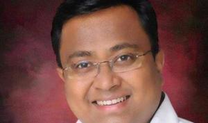 Sasmit Patra, the BJD candidate, has been the BJD spokesperson for over two years. Son of former Christian leader Swarupananda Patra, Sasmit has been BJD’s most visible face onTV channel debates.(Twitter) Sasmit Patra, the BJD candidate, has been the BJD spokesperson for over two years. Son of former Christian leader Swarupananda Patra, Sasmit has been BJD’s most visible face onTV channel debates.(Twitter)