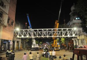 The re-audit of the bridges in the Island city is still going on.(HT PHOTO) The re-audit of the bridges in the Island city is still going on.(HT PHOTO)