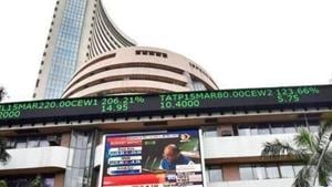 After opening on a flat note, the benchmark Sensex fell over 190 points during the early trade.(PTI File Photo/Representative Image) After opening on a flat note, the benchmark Sensex fell over 190 points during the early trade.(PTI File Photo/Representative Image)