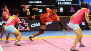 A file photo of Pro Kabaddi League.(PKL) A file photo of Pro Kabaddi League.(PKL)