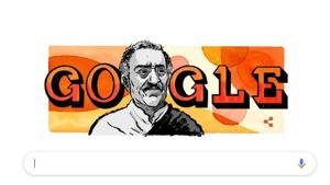 A google doodle on late Amrish Puri. A google doodle on late Amrish Puri.
