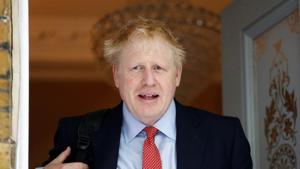 Police were called to the home of leadership candidate Boris Johnson. (REUTERS Photo)