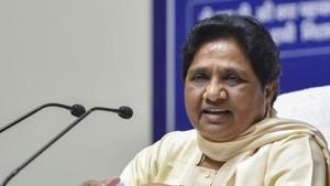 Bahujan Samaj Party supremo Mayawati on Sunday chaired a meeting of her party office bearers, members, legislators and parliamentarians to chalk out their strategy for upcoming by-elections in Uttar Pradesh.(PTI File Photo) Bahujan Samaj Party supremo Mayawati on Sunday chaired a meeting of her party office bearers, members, legislators and parliamentarians to chalk out their strategy for upcoming by-elections in Uttar Pradesh.(PTI File Photo)