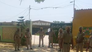 The maximum-security Nabha jail where Dera Sacha Sauda follower Mohinder Pal Bittu was killed on Saturday, June 22, 2019.(HT Photo) The maximum-security Nabha jail where Dera Sacha Sauda follower Mohinder Pal Bittu was killed on Saturday, June 22, 2019.(HT Photo)