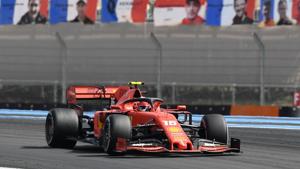 Ferrari's Monegasque driver Charles Leclerc competes during the Formula One Grand Prix de France.(AFP) Ferrari's Monegasque driver Charles Leclerc competes during the Formula One Grand Prix de France.(AFP)