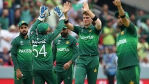 Pakistan's Shaheen Afridi celebrates taking the wicket of South Africa's David Miller.(Action Images via Reuters) Pakistan's Shaheen Afridi celebrates taking the wicket of South Africa's David Miller.(Action Images via Reuters)