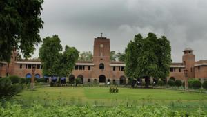 A View of St.Stephen's College at Delhi University in New Delhi, India(Hindustan Times) A View of St.Stephen's College at Delhi University in New Delhi, India(Hindustan Times)
