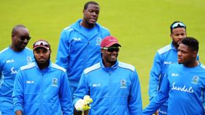India vs West Indies: Jason Holder and team(AFP) India vs West Indies: Jason Holder and team(AFP)