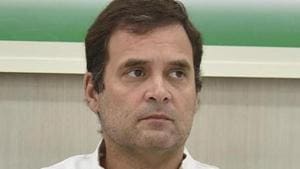 BJP vice-president Shivraj Singh Chouhan took a dig at Rahul Gandhi, saying he was the first to jump out of a “sinking” Congress ship. (Photo by Sanjeev Verma/ Hindustan Times) BJP vice-president Shivraj Singh Chouhan took a dig at Rahul Gandhi, saying he was the first to jump out of a “sinking” Congress ship. (Photo by Sanjeev Verma/ Hindustan Times)