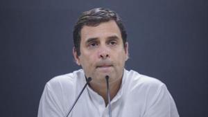 Rahul Gandhi had said at a meeting of the Congress Working Committee, the party’s highest decision making body, on May 25 that he would step down as party president.(Bloomberg) Rahul Gandhi had said at a meeting of the Congress Working Committee, the party’s highest decision making body, on May 25 that he would step down as party president.(Bloomberg)