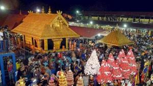 Sabarimala temple. (PTI file Photo) Sabarimala temple. (PTI file Photo)