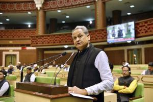 Rajasthan CM Ashok Gehlot on Tuesday promised to enact laws to check mob lynching and other hate crimes in the state.(HT File Photo) Rajasthan CM Ashok Gehlot on Tuesday promised to enact laws to check mob lynching and other hate crimes in the state.(HT File Photo)