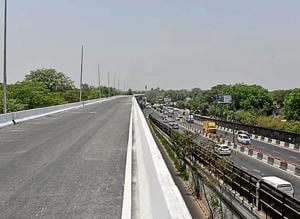 A view of the Rao Tula Ram flyover at Munirka, New Delhi(Sanchit Khanna/ Hindustan Times) A view of the Rao Tula Ram flyover at Munirka, New Delhi(Sanchit Khanna/ Hindustan Times)