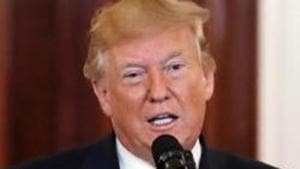 US President Donald Trump on Wednesday left the White House to attend the G-20 Summit in Osaka, Japan over the weekend(AP) US President Donald Trump on Wednesday left the White House to attend the G-20 Summit in Osaka, Japan over the weekend(AP)