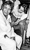 Kaifi Azmi with his daughter Shabana Azmi.(Alamy Stock Photo) Kaifi Azmi with his daughter Shabana Azmi.(Alamy Stock Photo)