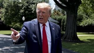 Donald Trump said substantial additional US tariffs would be placed on goods from China if there’s no progress on a trade deal after his planned meeting with Chinese counterpart at the G-20 Summit.(Bloomberg)