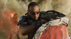 Anthony Mackie as Sam Wilson in the Marvel Cinematic Universe. Anthony Mackie as Sam Wilson in the Marvel Cinematic Universe.