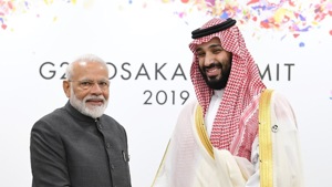 He appreciated the efforts by Saudi Arabia to ensure that oil supplies have remained stable and prices have been predictable in the past few months.(Narendra Modi/Twitter handle) He appreciated the efforts by Saudi Arabia to ensure that oil supplies have remained stable and prices have been predictable in the past few months.(Narendra Modi/Twitter handle)