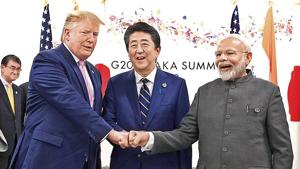 The people familiar with the discussions said the new commerce minister, Piyush Goyal, and the minister of state, Hardeep Puri, a seasoned negotiator, could handle the trade issues.(HT Photo) The people familiar with the discussions said the new commerce minister, Piyush Goyal, and the minister of state, Hardeep Puri, a seasoned negotiator, could handle the trade issues.(HT Photo)