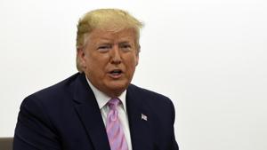 US President Donald Trump on Friday said ahead of his meeting with Indian Prime Minister Narendra Modi that he thinks they will have a “very big trade deal to announce”.(AP)