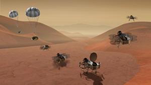 For its next mission in our solar system, NASA plans to fly a drone copter to Saturn’s largest moon Titan in search of the building blocks of life(AP) For its next mission in our solar system, NASA plans to fly a drone copter to Saturn’s largest moon Titan in search of the building blocks of life(AP)