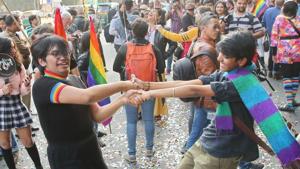 1 in 3 LGBTQ Indians finding love through dating apps: Survey(Representative Photo/Hindustan Times/File Photo) 1 in 3 LGBTQ Indians finding love through dating apps: Survey(Representative Photo/Hindustan Times/File Photo)