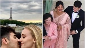 Sophie Turner and Joe Jonas got married again in France on Saturday.(Instagram) Sophie Turner and Joe Jonas got married again in France on Saturday.(Instagram)