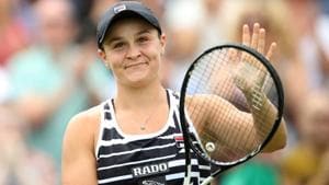 Australia's Ashleigh Barty celebrates winning the final against Germany's Julia Goerges.(Action Images via Reuters) Australia's Ashleigh Barty celebrates winning the final against Germany's Julia Goerges.(Action Images via Reuters)