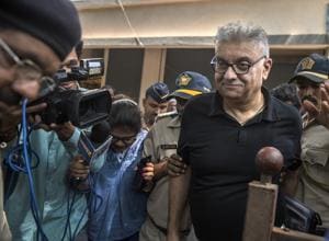 Peter Mukerjea, a prime accused in the Sheena Bora murder case.(Satish Bate/HT Photo) Peter Mukerjea, a prime accused in the Sheena Bora murder case.(Satish Bate/HT Photo)