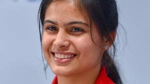 File photo of Manu Bhaker.(PTI) File photo of Manu Bhaker.(PTI)