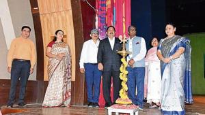 DAV Public School, Thane, recently held its annual felicitation ceremony for academic excellence at Kashinath Ghanekar Hall in Thane. DAV Public School, Thane, recently held its annual felicitation ceremony for academic excellence at Kashinath Ghanekar Hall in Thane.