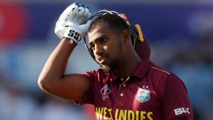 ICC Cricket World Cup - West Indies' Nicholas Pooran reacts after losing his wicket(Action Images via Reuters)