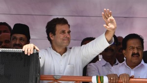 Rahul Gandhi, upset over the party’s dismal performance in the general elections managing to win just 52 seats compared to 303 seats for the ruling Bharatiya Janata Party (BJP), had offered to resign at the Congress Working Committee (CWC) meeting on May 25. (Photo @RGWayanadOffice) Rahul Gandhi, upset over the party’s dismal performance in the general elections managing to win just 52 seats compared to 303 seats for the ruling Bharatiya Janata Party (BJP), had offered to resign at the Congress Working Committee (CWC) meeting on May 25. (Photo @RGWayanadOffice)