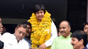 Madhya Pradesh Congress spokesperson Narendra Saluja alleged that the BJP did not have the courage to act against Akash and his father.(ANI file photo) Madhya Pradesh Congress spokesperson Narendra Saluja alleged that the BJP did not have the courage to act against Akash and his father.(ANI file photo)